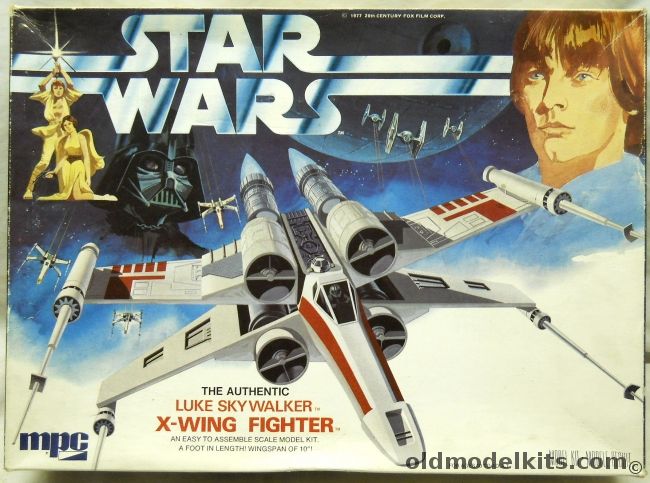MPC Star Wars Luke Skywalker X-Wing Fighter, 1-1914 plastic model kit