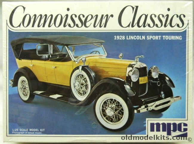 MPC 1/25 1928 Lincoln Sport Touring, 1-3101 plastic model kit