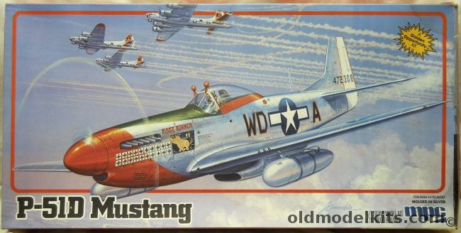 MPC 1/24 North American P-51D Mustang - 'Ridge Runner' 9th AF 356th Fighter Squadron 354th FG 9th AF, 1-4602 plastic model kit