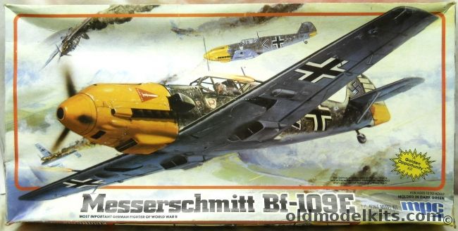 MPC 1/24 Messerschmitt Bf-109E, 1-4607 plastic model kit
