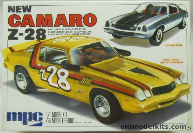 MPC 1/25 1978 Camaro Z-28 - Stock / Oval Track Racer - (Chevrolet), 1-7819 plastic model kit