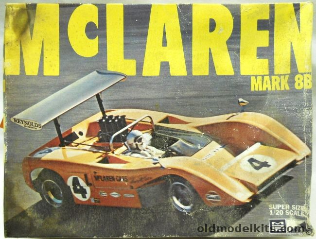 MPC 1/20 McLaren Mark 8B, 3006 plastic model kit