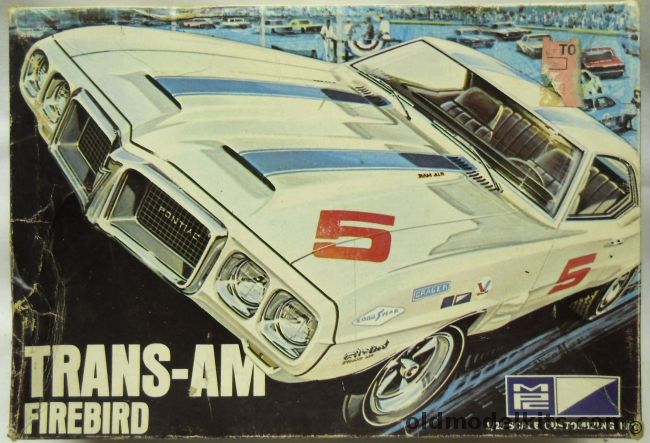 MPC 1/25 1969 Pontiac Trans-Am Firebird - Stock Or Trans Am Versions, 727-200 plastic model kit