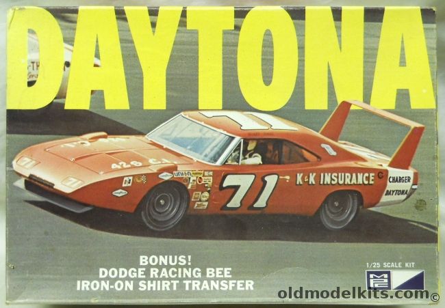 MPC 1/25 Daytona Charger - With Iron-On, 731-225 plastic model kit