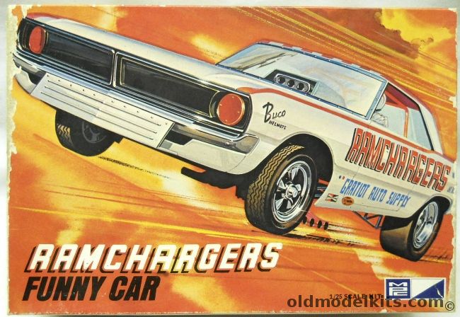 MPC 1/25 Ramchargers Funny Car - Dodge, 732-200 plastic model kit