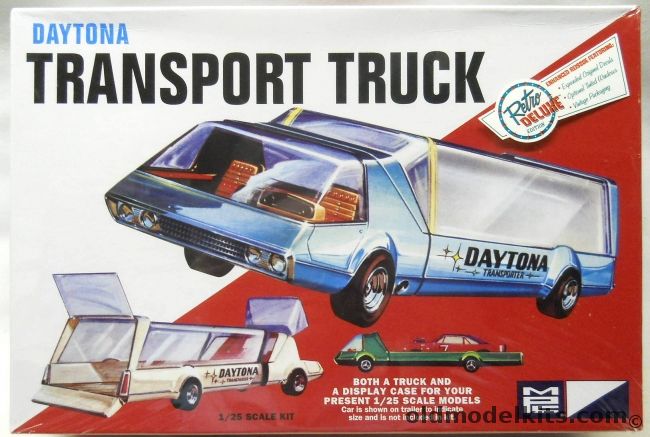 MPC 1/25 Daytona Transport Truck, MPC787-12 plastic model kit