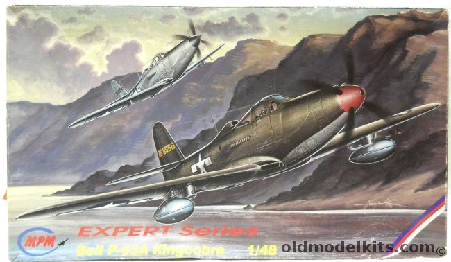 MPM 1/48 Bell P-63A Kingcobra - USAAF / Soviet Union USSR, 48024 plastic model kit