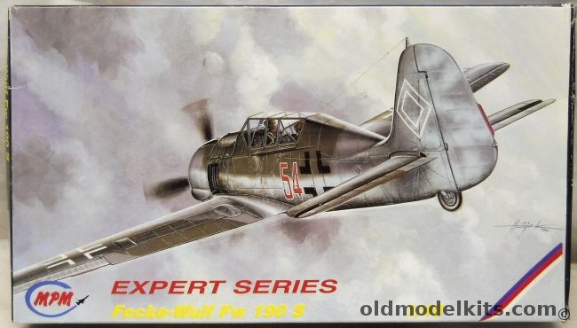 MPM 1/48 FW-190S S5 / S8 - Two Seater Conversion Trainer, 48028 plastic model kit