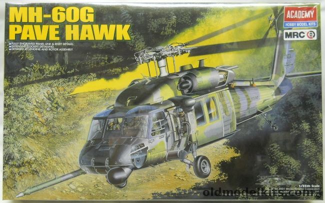 MRC 1/35 MH-60G Pave Hawk, 2201 plastic model kit