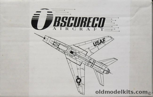 Obscureco Aircraft 1/72 F-100C Sabre Conversion - For Italeri Or ESCI Kits, OBS72013 plastic model kit