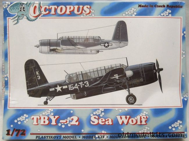 Octopus 1/72 TBY-2 Sea Wolf, 72038 plastic model kit