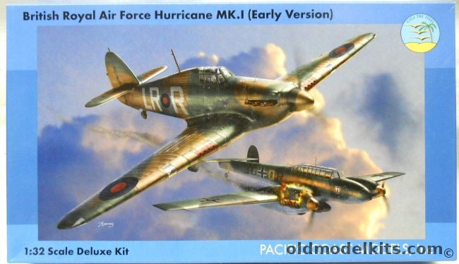 Pacific Coast Models 1/32 Hawker Hurricane Mk.I Early Version - 56th Sq RAF North Weald Mid 1939 / 501 County of Gloucester RAF Tangmere March 1940 / 151 Sq Sealand Mid 39 / Belgian AF 2nd Esc 1 Group Diest 1940 / Finnish Air Force LeLv 32 1941 / Italy Guidonia 1941, PCM32010 plastic model kit