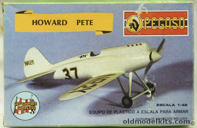 Pegaso 1/48 Howard Pete - With Air Race Diorama - (ex Lindberg), P202 plastic model kit