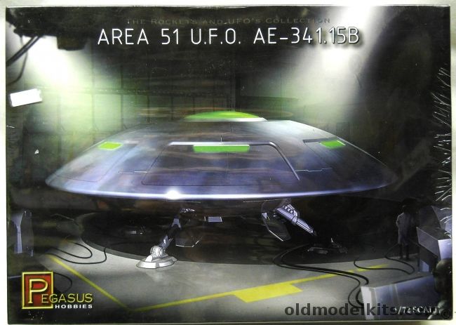 Pegasus 1/72 Area 51 UFO - SE-341.15B, 9100 plastic model kit