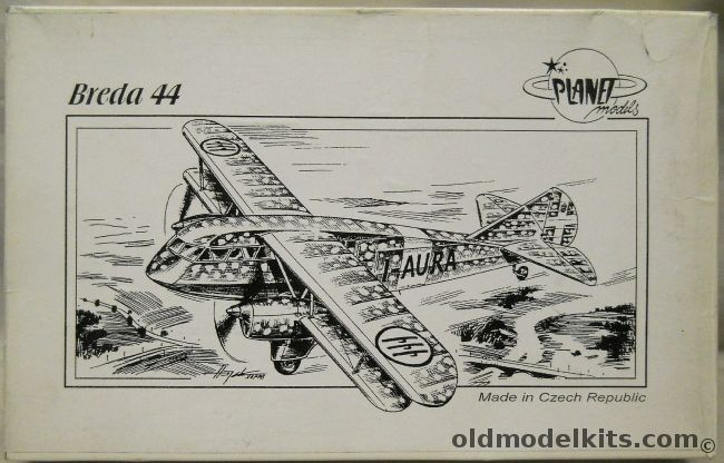 Planet Models 1/72 Breda 44 - Italian Air Force or Paraguay Chaco War 1934, 048 plastic model kit