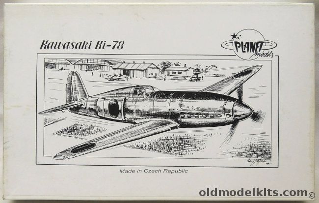 Planet Models 1/72 Kawasaki Ki-78, 037 plastic model kit