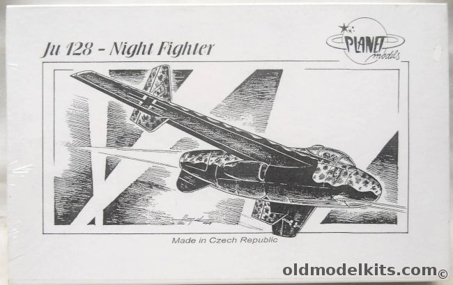 Planet Models 1/72 Ju-128 Night Fighter, 055 plastic model kit