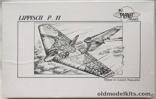 Planet Models 1/72 Lippisch P.11 - (P11), 067 plastic model kit