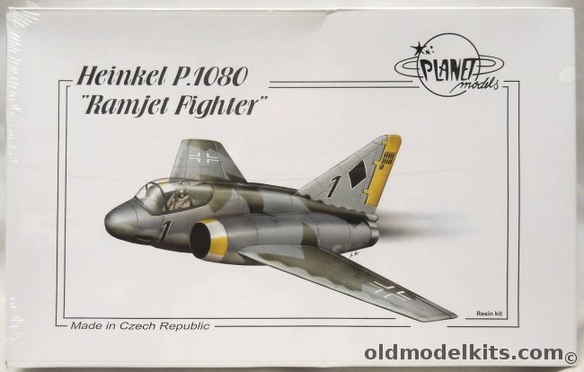 Planet Models 1/72 Heinkel P.1080 Ramjet Fighter - (P1080), 141 plastic model kit
