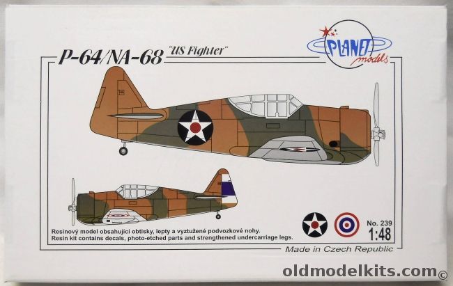 Planet Models 1/48 P-64 / NA-68 - US Fighter, 239 plastic model kit