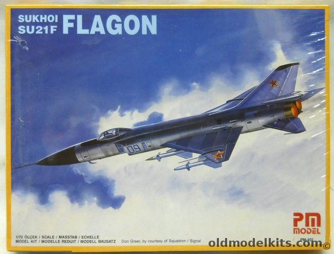 PM Model 1/72 Sukhoi Su-21F Flagon, PM401 plastic model kit