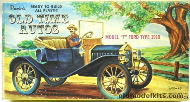 Premier 1/32 1910 Ford Model T Type, 600-49 plastic model kit