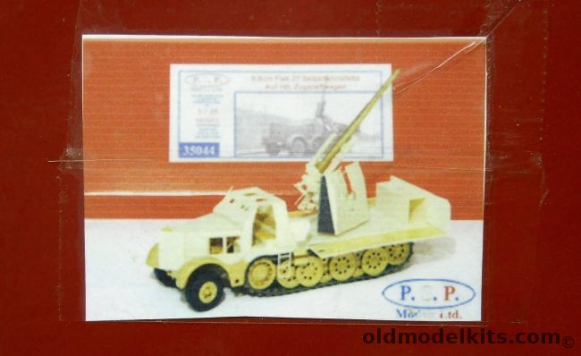 PSP 1/35 8.8cm Flak 37 Selbstfahrlafette auf 18 ton Zugkraftwagen - Conversion Kit, 35044 plastic model kit