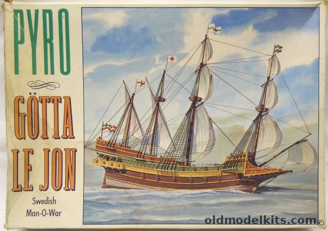 Pyro Gotta Le Jon - Swedish Man-O-War, B262-125 plastic model kit