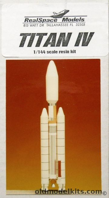 Realspace 1/144 Titan IV - Advanced Heavy Lift Launch Vehicle plastic model kit