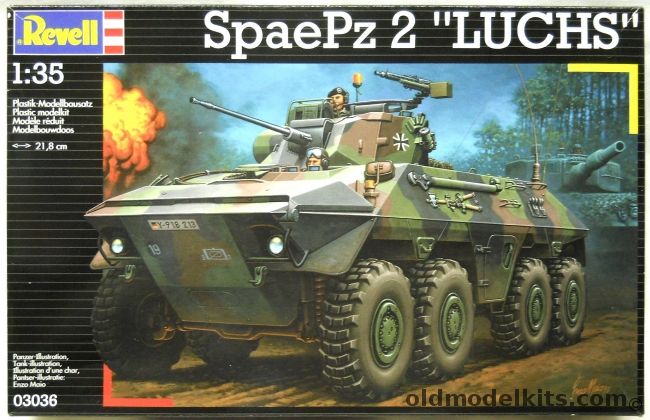 Revell 1/35 SpaePz 2 Luchs, 03036 plastic model kit