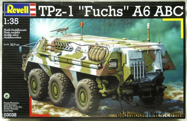 Revell 1/35 TPz-1 Fuchs A6 ABC, 03038 plastic model kit