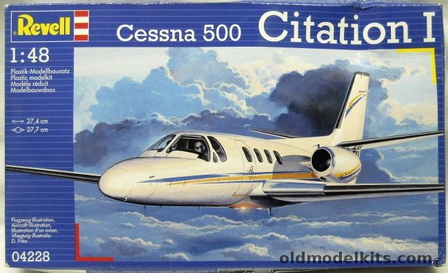 Revell 1/48 Cessna 500 Citation I, 04228 plastic model kit