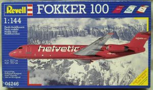 Resin Kit HELVETIC FOKKER 100-1/72