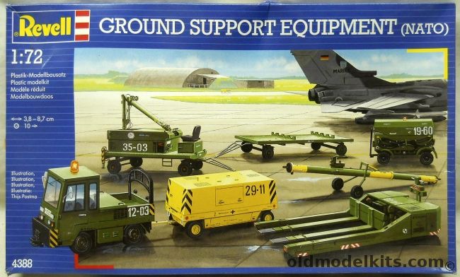 Revell 1/72 NATO Ground Support Equipment, 04388 plastic model kit