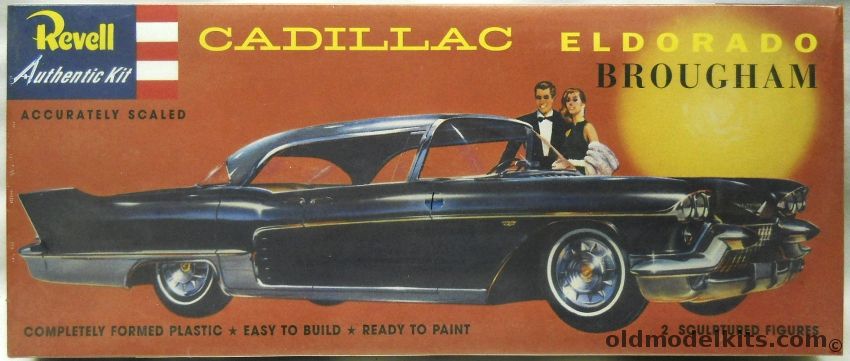 Revell 1/25 1956 Cadillac Eldorado Brougham, 1244 plastic model kit