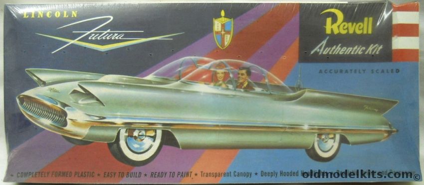 Revell 1/25 Lincoln Futura Show Car, 1270 plastic model kit