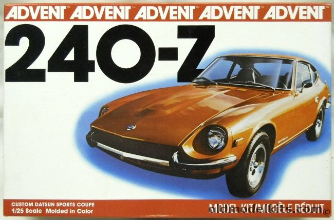 Revell 1/25 Datsun 240Z - Advent Issue, 3101 plastic model kit
