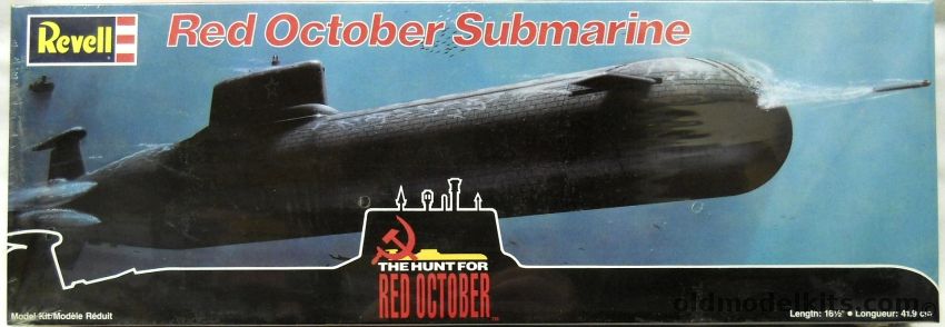 Red October 1990 Revell Submarine Model #4006 NOS for sale online 