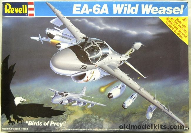 Revell 1/48 Grumman EA-6A Wild Weasel - VAQ-309 or CVWR-20, 4401 plastic model kit