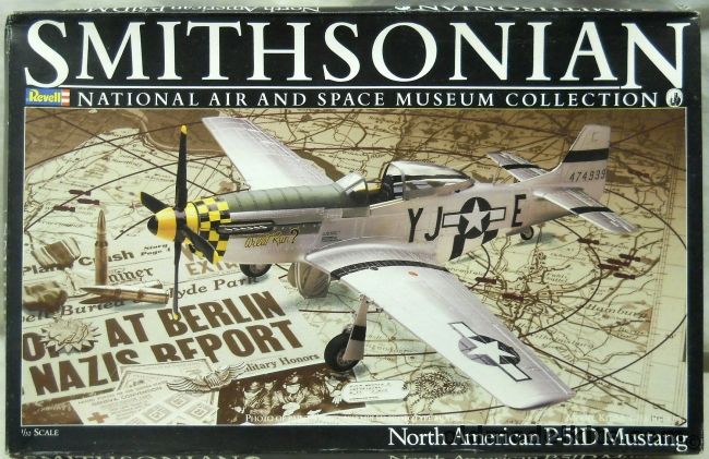 Revell 1/32 P-51D Mustang - Smithsonian Collection Issue, 4449 plastic model kit