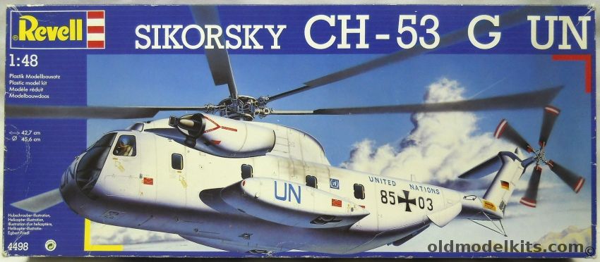 Revell 1/48 Sikorsky CH-53G UN - (HH-53C / CH-53), 4498 plastic model kit