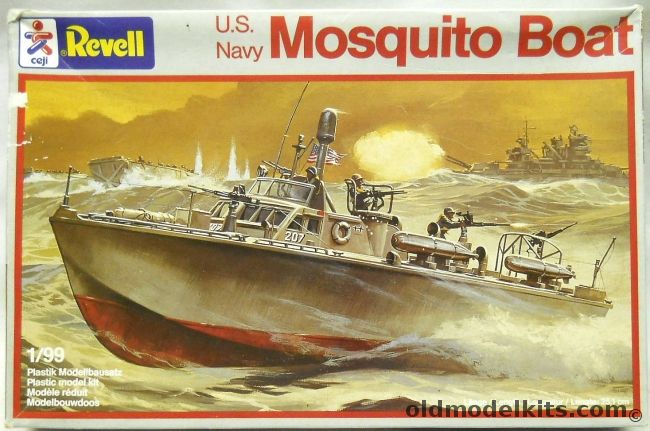 Revell 1/99 US Navy Mosquito Boat PT207, 5034 plastic model kit