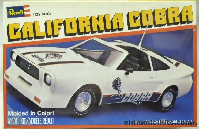 Revell 1/25 California Cobra - Ford Mustang, 7204 plastic model kit