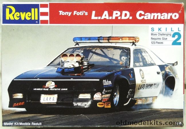 Revell 1/24 Tony Foti's LAPD Camaro, 7423 plastic model kit