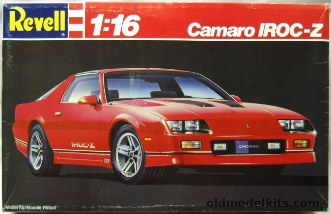 Revell 1/16 1987 Chevrolet Camaro IROC Z-28, 7471 plastic model kit