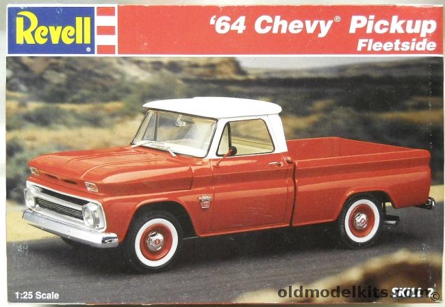 Revell 1/25 1964 Chevrolet Fleetside Pickup Truck, 7613 plastic model kit