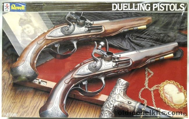 Revell 1/1 Duelling Pistols - With Display Stands, 8354 plastic model kit