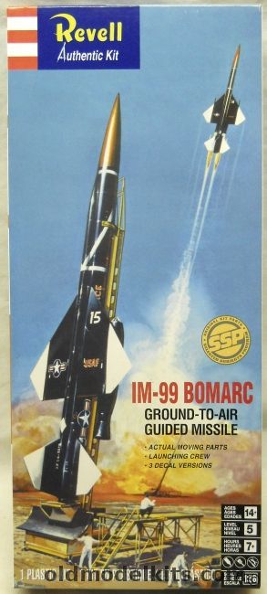 Revell 1/47 Boeing IM-99 Bomarc - With Launcher - Markings For 2 Different USAF Missiles / Canadian Air Force, 85-1806 plastic model kit