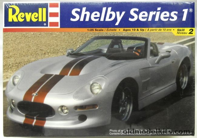 Revell 1/25 Shelby Series 1, 85-2534 plastic model kit