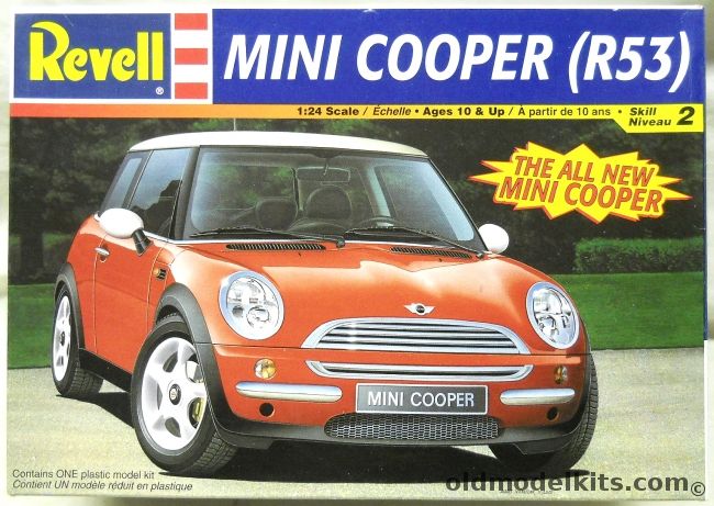 Revell 1/25 Mini Cooper R53, 85-2995 plastic model kit